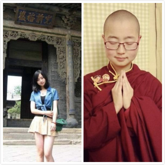 颜值高,性格好,这在别人看来,未来不可限量,但是马滢却做了出家的决定