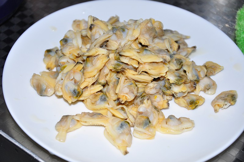 冬季菜谱之辣炒蛤肉