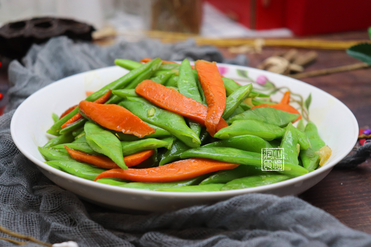 原来8元一斤的刀豆和它这么配!脆嫩爽口补维c,健脾开胃吃饭香
