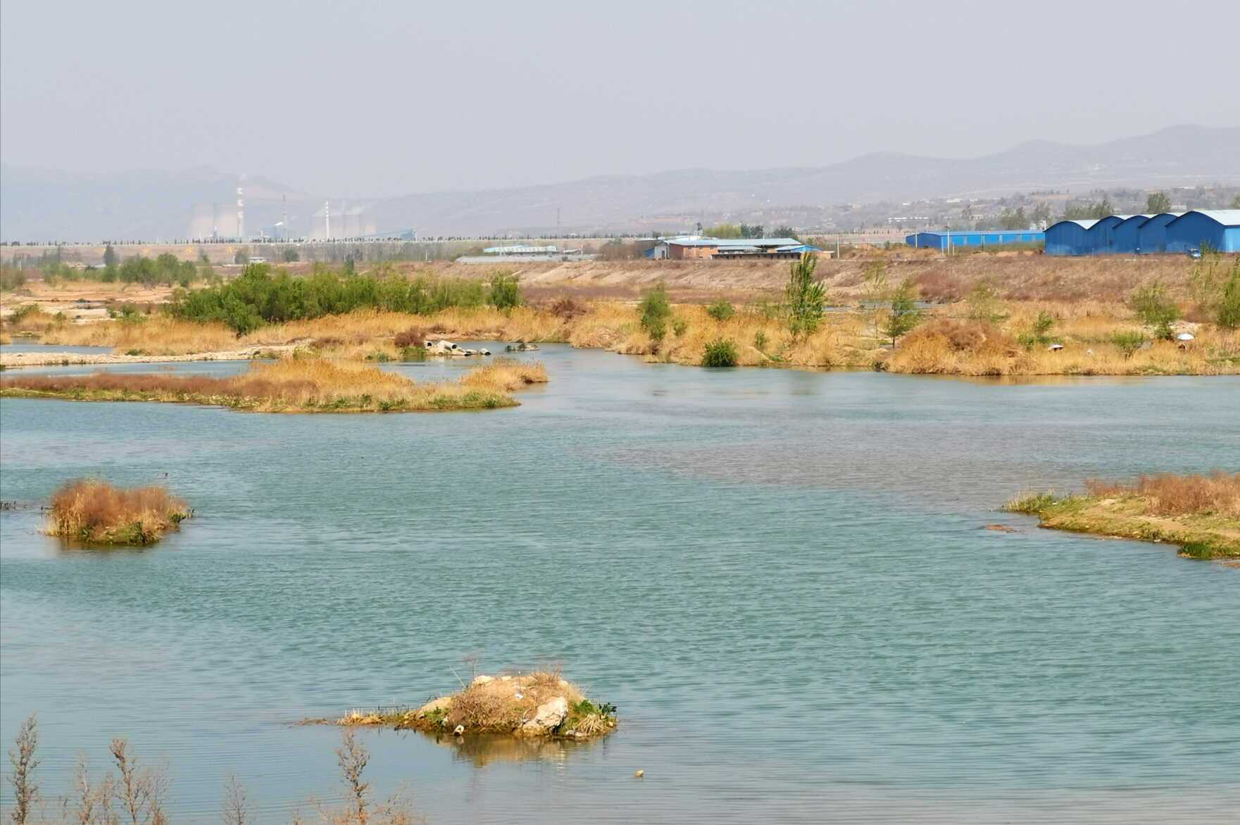 家乡宝鸡千河上的清流秀瀑居然如此憾心
