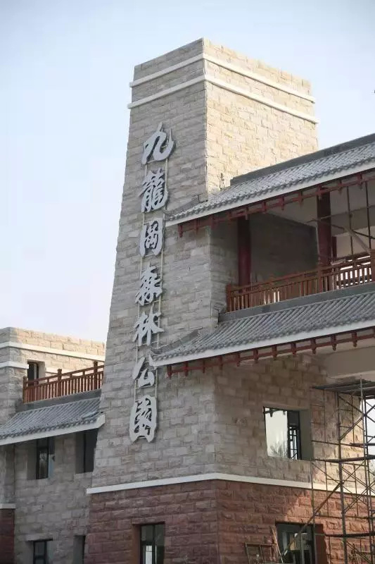 忻州:大型城市森林公园九龙岗森林公园一期即将完工