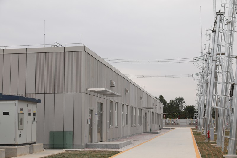 广东江门首个220千伏预制装配式钢结构变电站投产