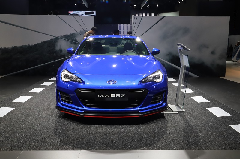 2019上海车展探馆:新款斯巴鲁brz亮相
