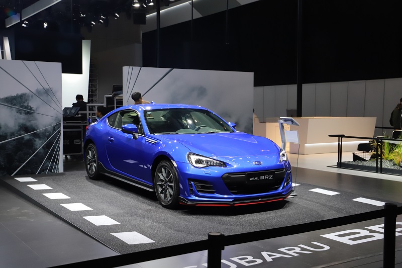 2019上海车展探馆:新款斯巴鲁brz亮相