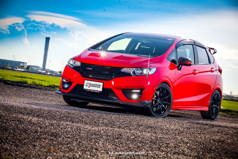 本田飞度gk5改装案例