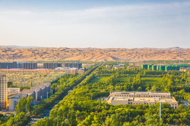 距离沙漠最近的城市,风沙从不卷入,有人认为它是昔日楼兰