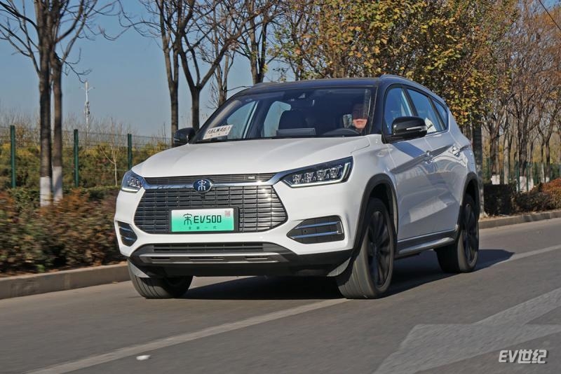 比亚迪宋ev500冬春续航测试:中高速表现令人满意