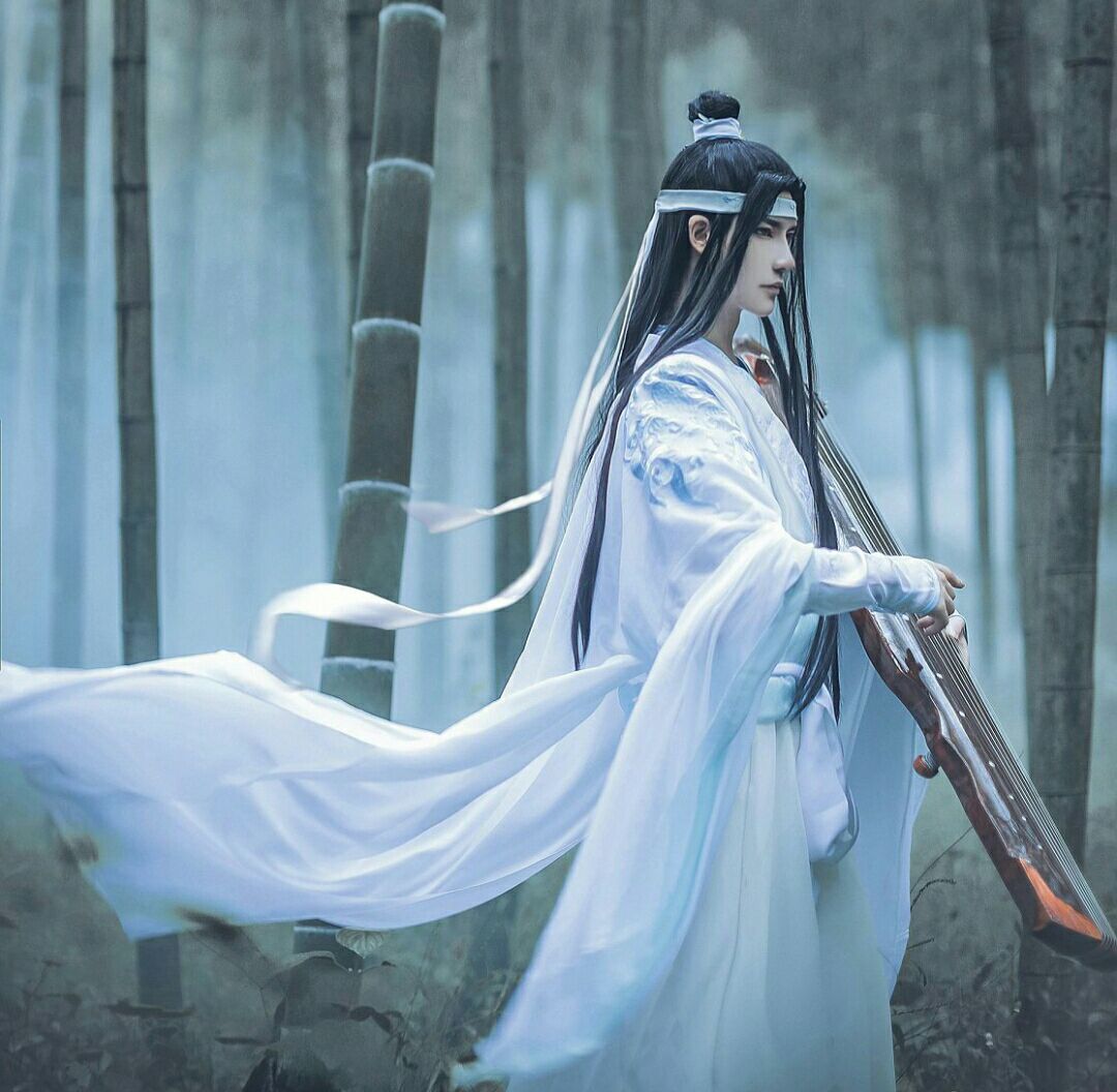 当魔道祖师被cosplay后终于见到高冷版的蓝忘机帅气十足