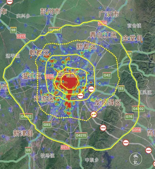 西安要规划真正的四环五环打通西咸高新长安