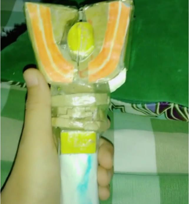 大佬自制的神光棒,真正的五毛特效毁童年,迪迦奥特曼看了想打他