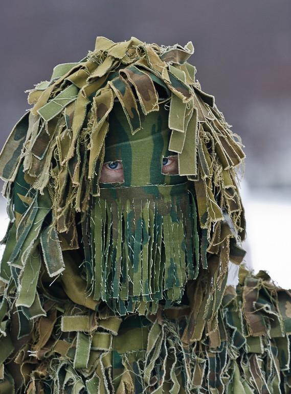 一组图告诉你,狙击手的伪装术"有多厉害