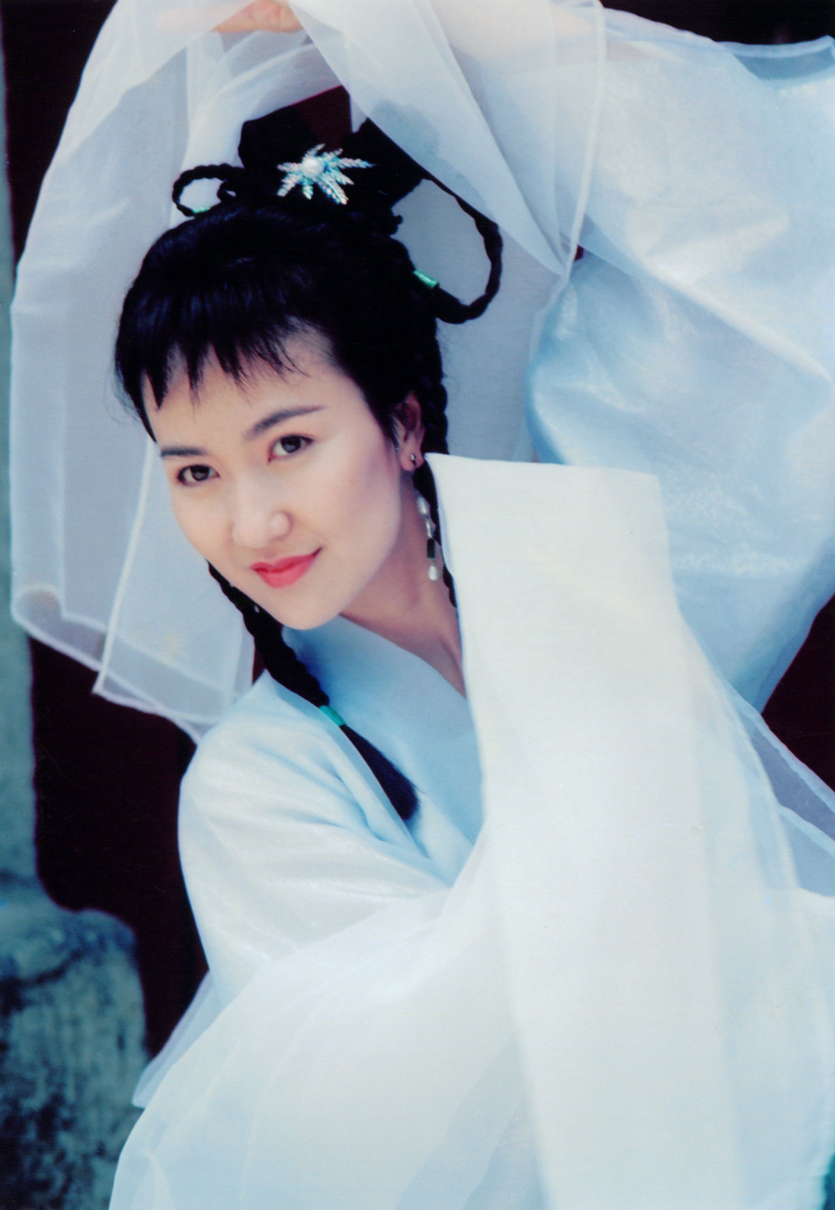 92版小青再度出演新版新白娘子传奇年过60依然美丽动人