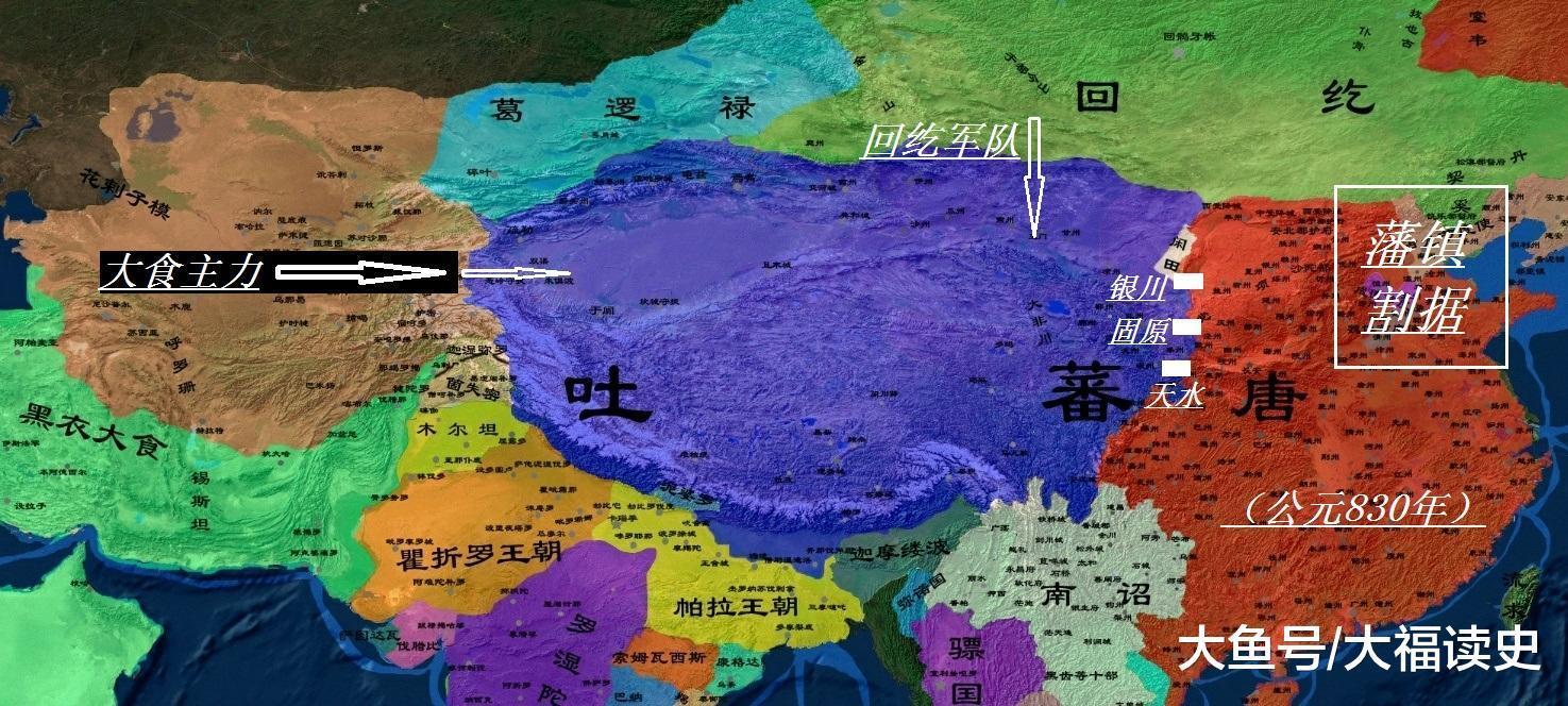 唐朝拥有57万精锐8700万人口为何却打不过三百万人口的吐蕃