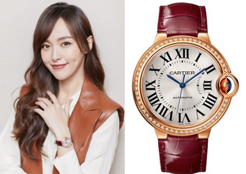 唐嫣,佟丽娅,秦岚——众女神与卡地亚全新蓝气球腕表日常
