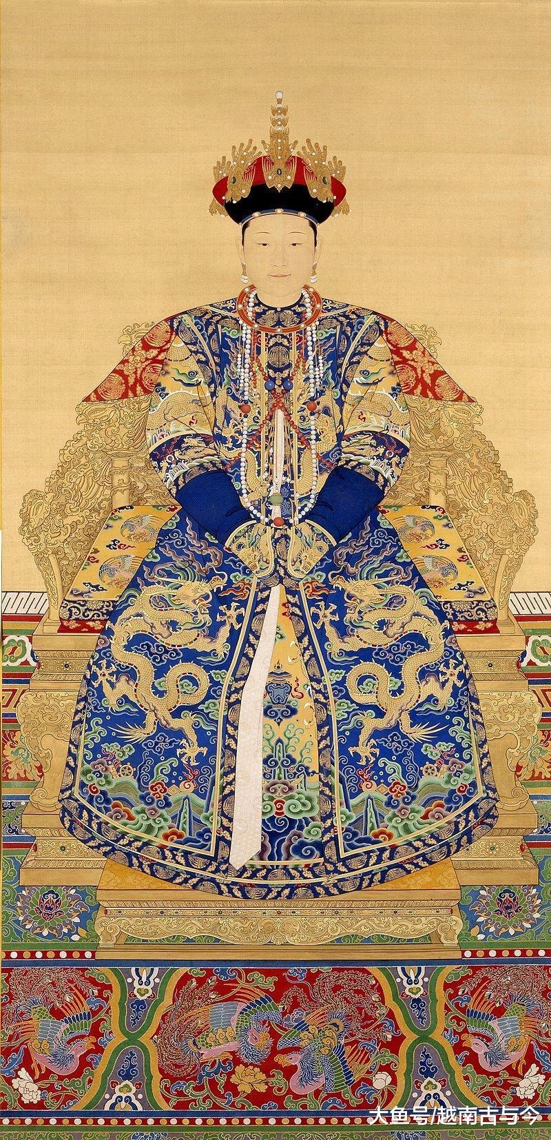清朝八位最受宠的皇后真实画像: 富察氏最美, 慈禧太后最凶
