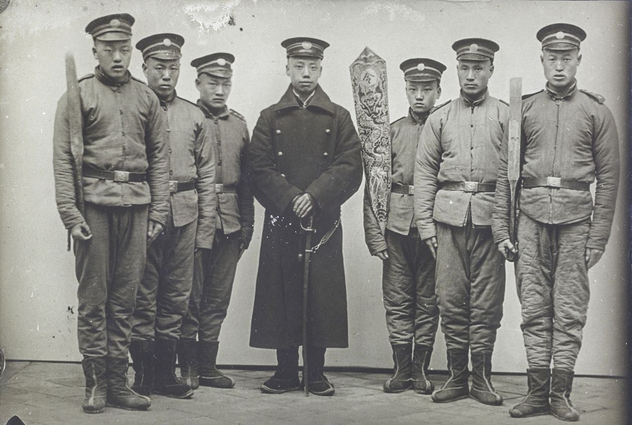 末年的士兵是这样一番面貌,怪不得被侵略|士兵|制服|军队_新浪新闻