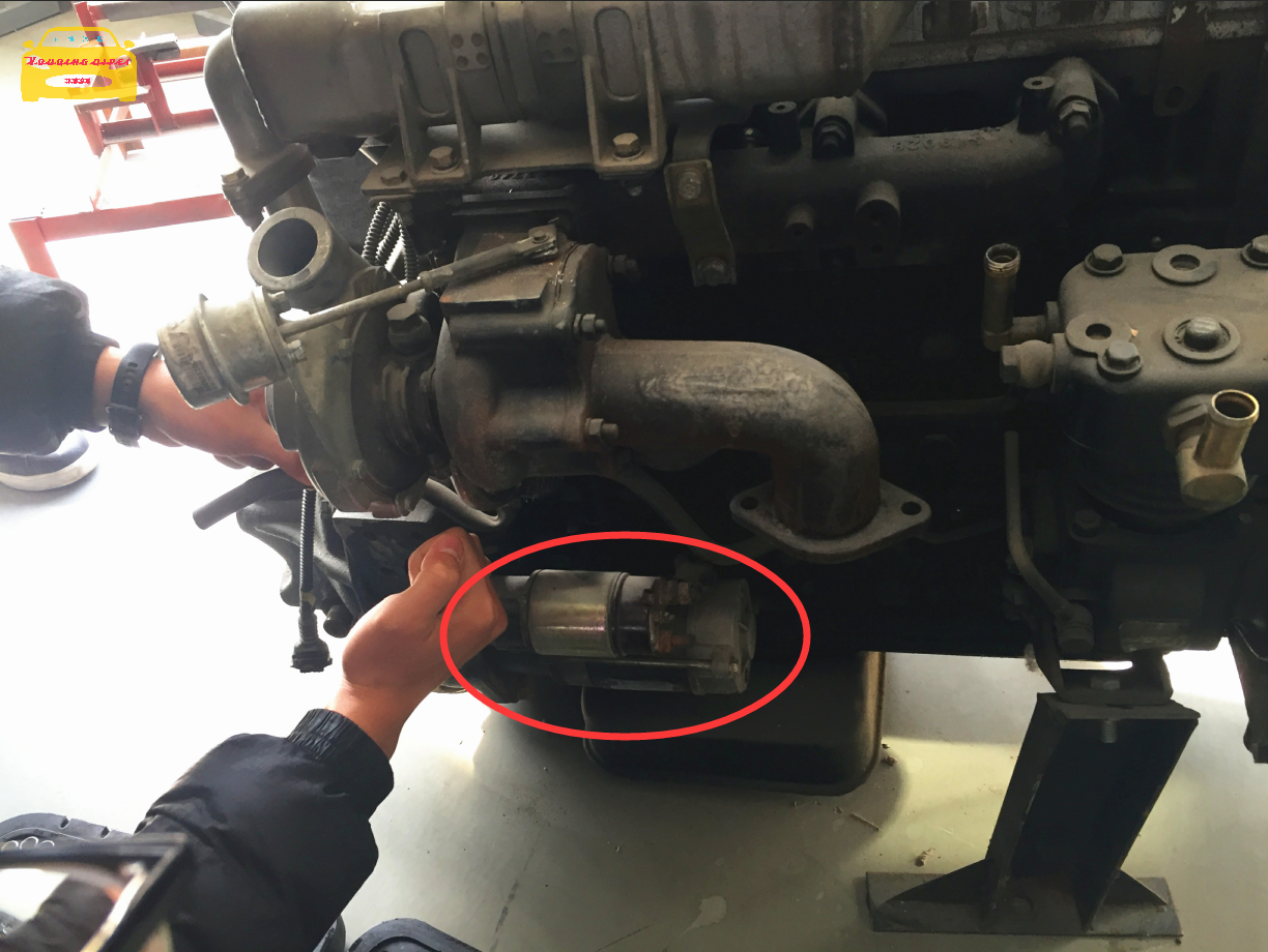 柴油起动机的拆装详细讲解