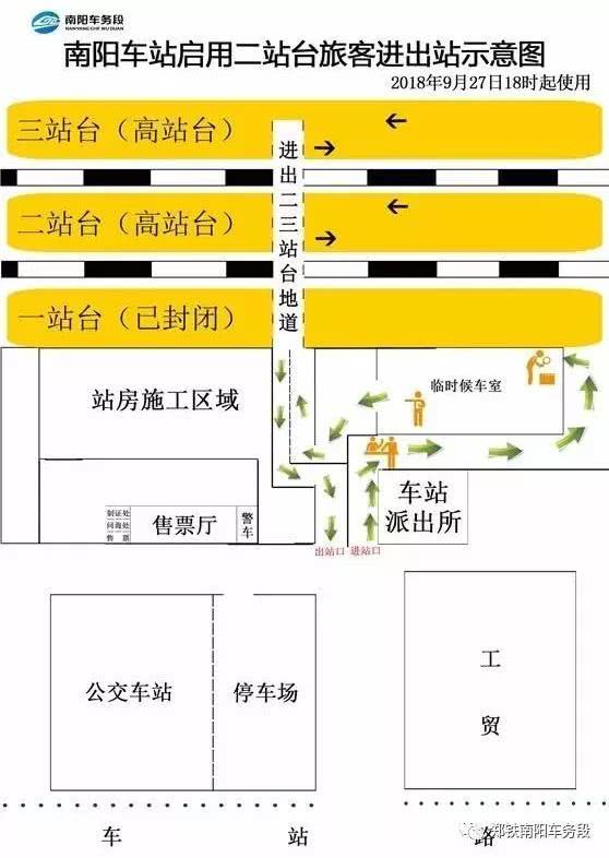 出行须知丨南阳火车站新建二站台投入使用,进出站有变化!