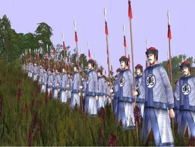 清朝士兵军服上的"勇"和"兵",仅一字之差,却天壤之别!