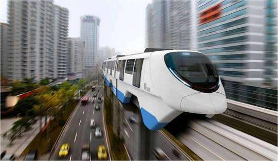 蚌埠:将建设2条轨道交通线,采用比亚迪云轨,2019年5月试营运!