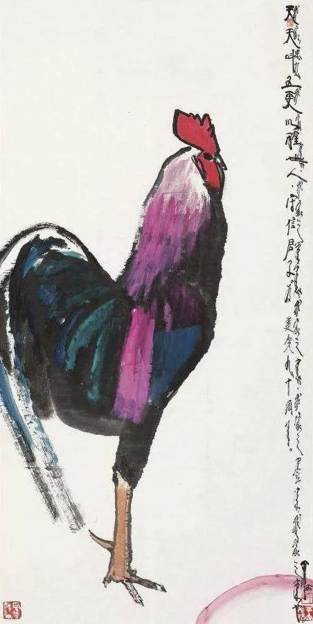 贾平西这个花鸟画得有意思