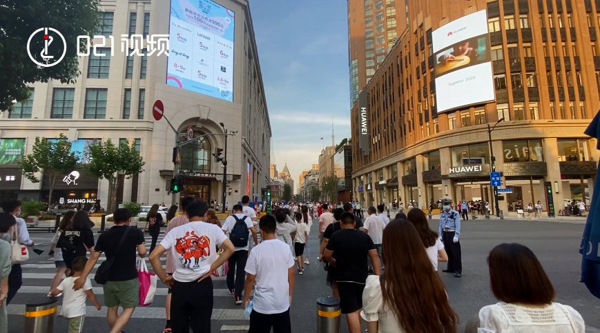 重游上海南京路_手机新浪网
