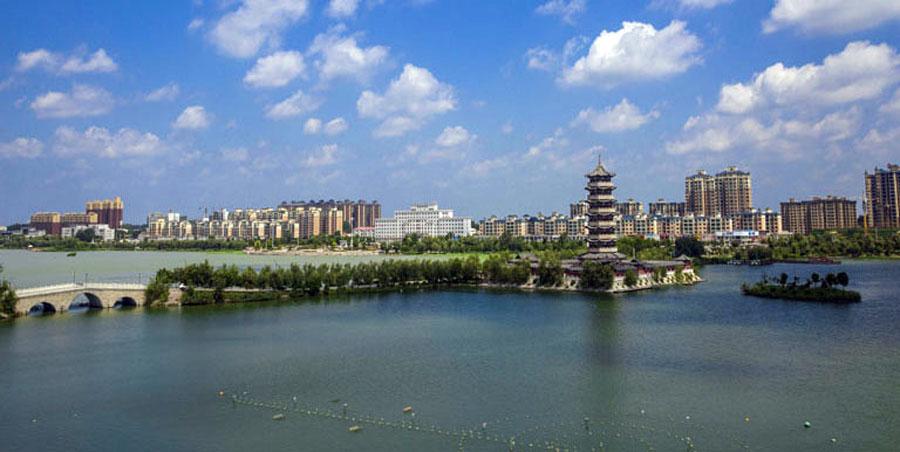 河南商丘一个以植物命名的县, 特产三樱椒, 拥有容湖水利景区