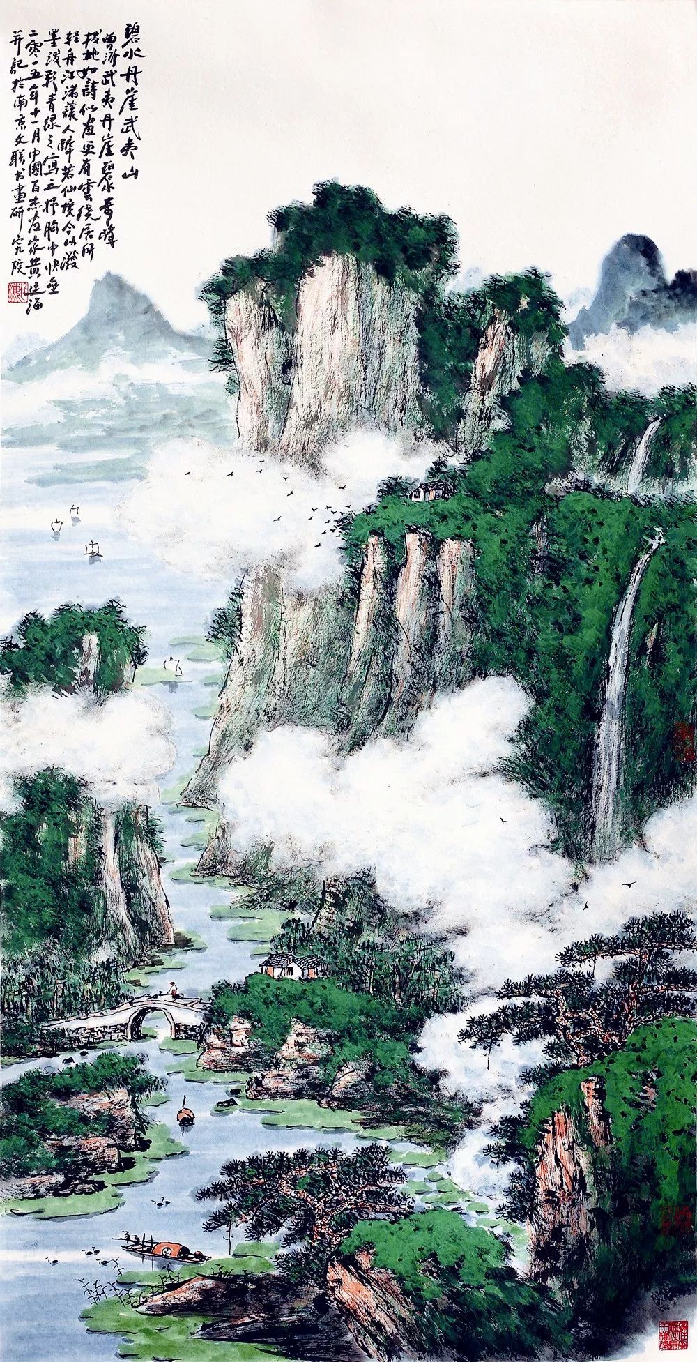 他是中国新南派山水画的创始人!有"黄家山水""江南荷王"之誉