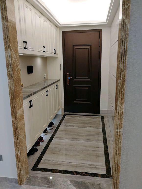 新房花30万装修,一进屋就被迷住,客厅大理石电视墙更大气!晒晒