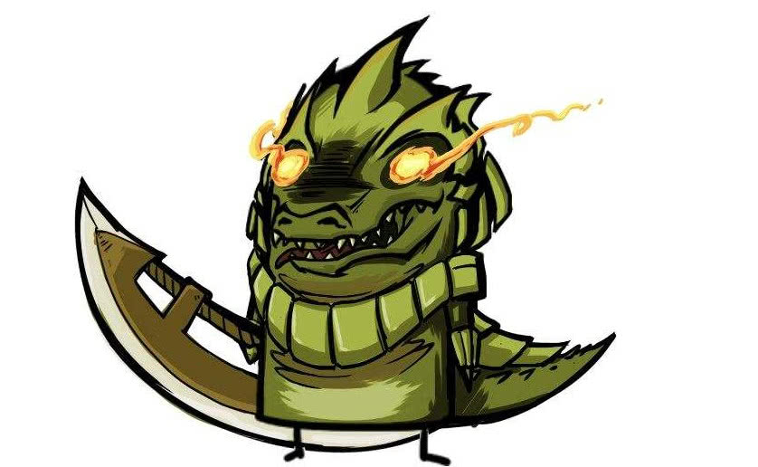 英雄联盟鳄鱼打剑姬太简单了注意这个细节对方没有w技能