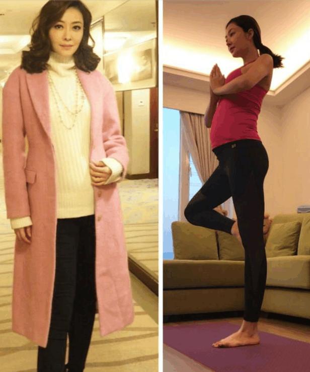 怀孕还到处捞金的女星真不少高龄孕妇的她现场大展笑颜