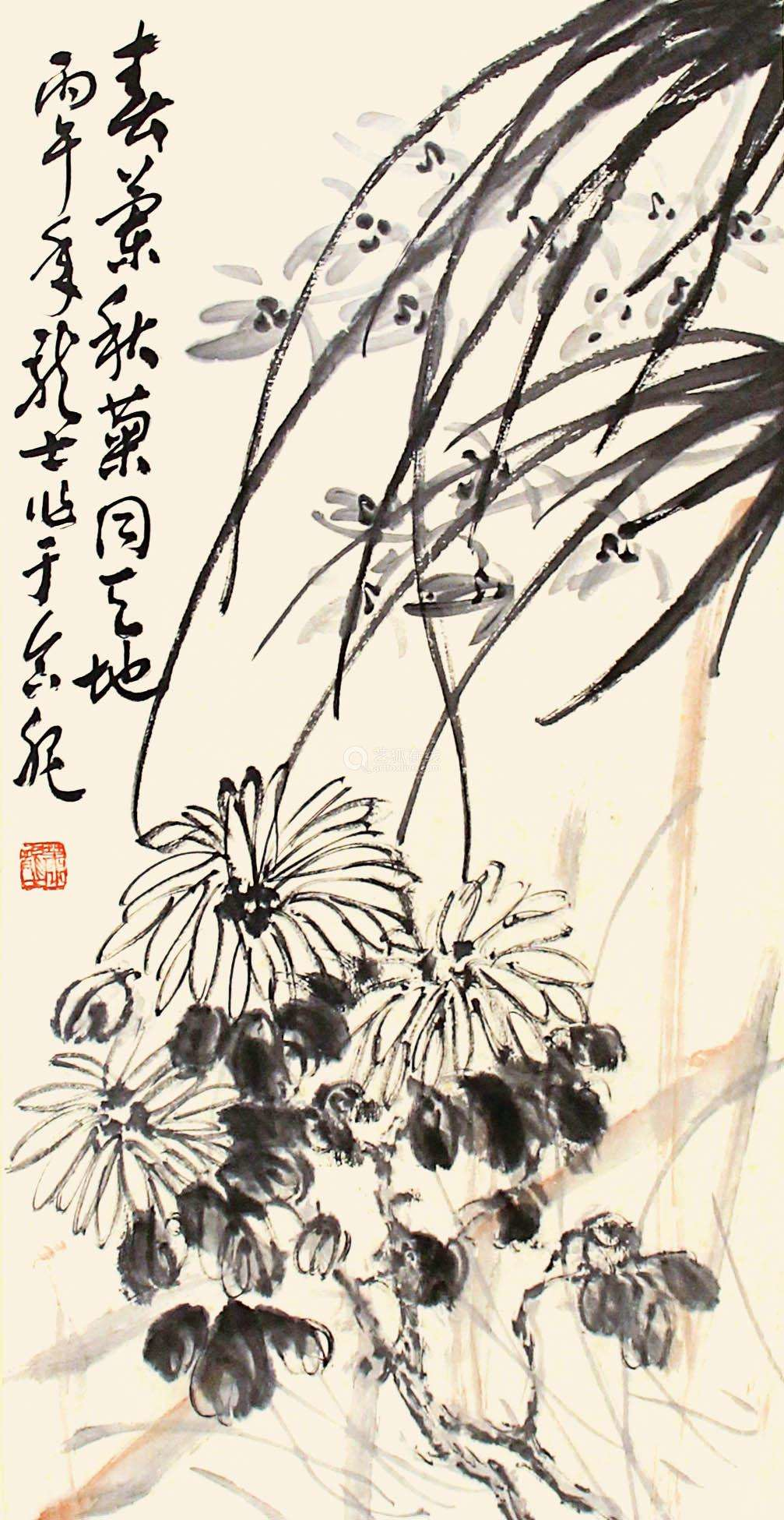 齐白石盛赞的画家——安徽八老:萧龙士