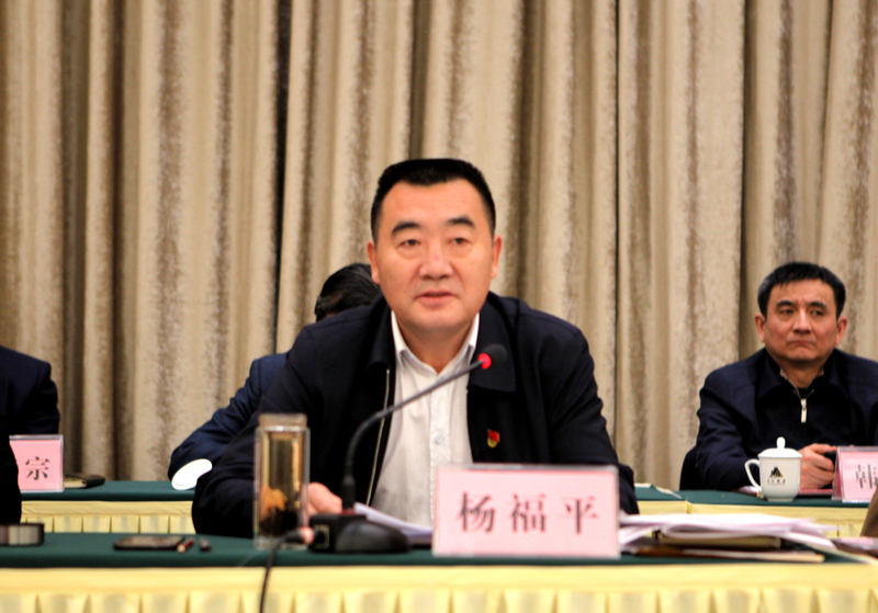 最后,郑州市常委,统战部部长杨福平讲话.