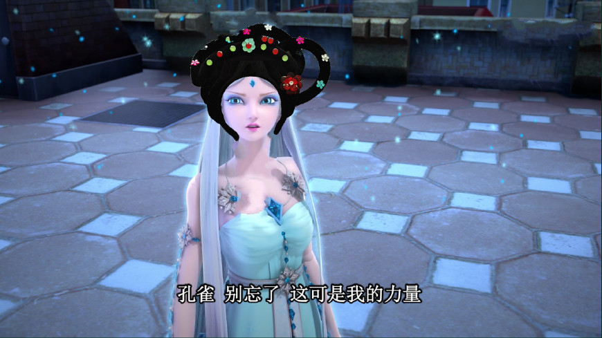 叶罗丽:当五位美女拥有古装发型,毒夕绯美翻了,冰公主丑呆了