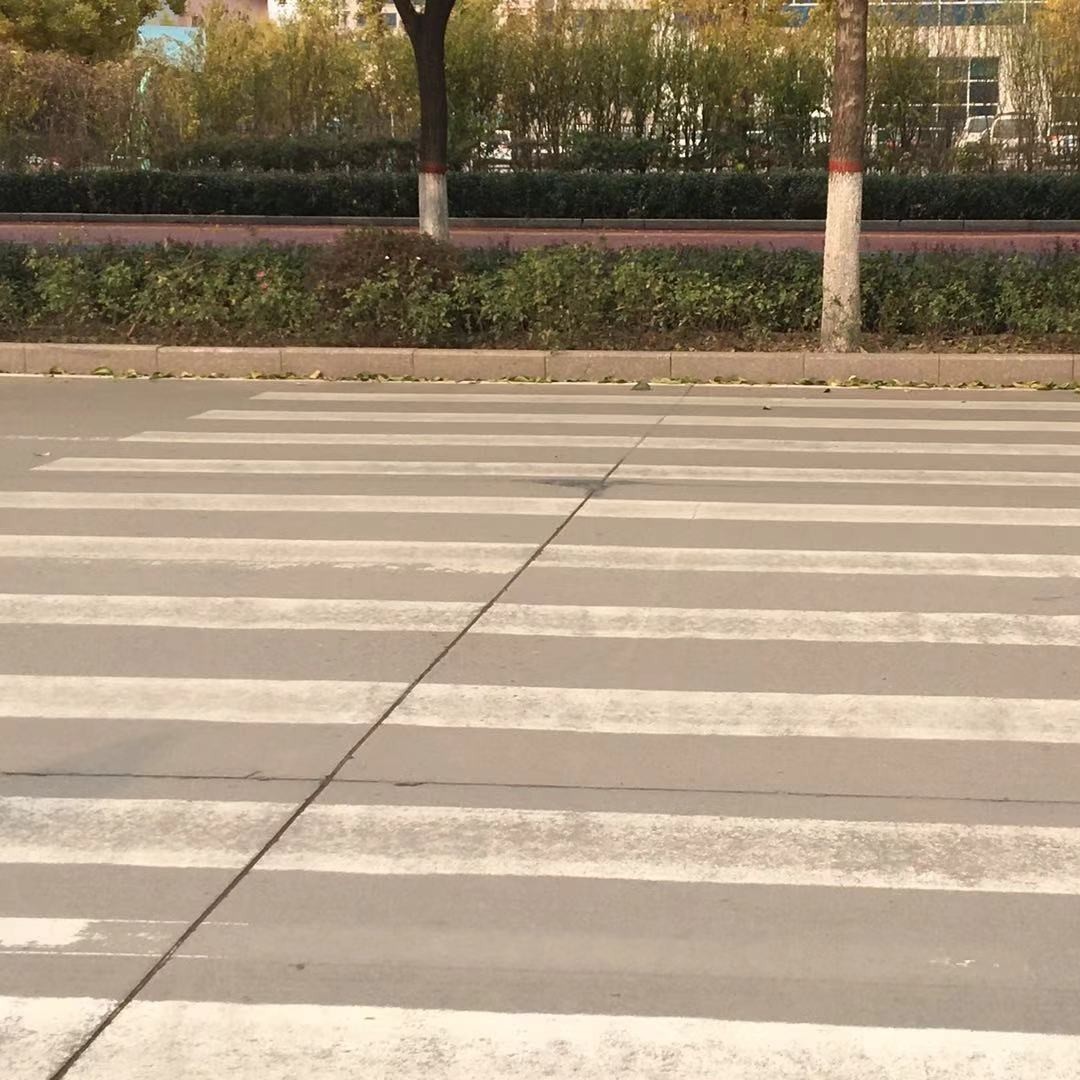 帝景北门斑马线成"断头路" 市民:过个马路真不易