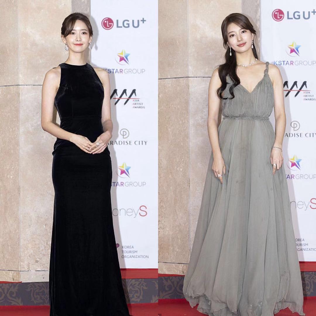 当秀智与林允儿同台比美,气质却大不相同,一个性感一个甜美!