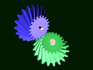 齿轮传动机械原理动图大全,让你秒懂齿轮传动,这些齿轮你认识吗