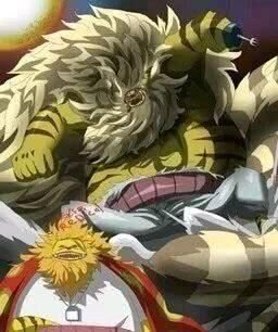 海贼王同人画出毛皮族月亮狮子形态霸气猫蝮蛇打翻火灾king