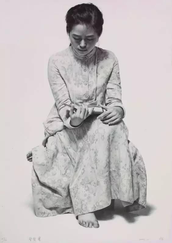 冷军的2张素描画,百看不厌!