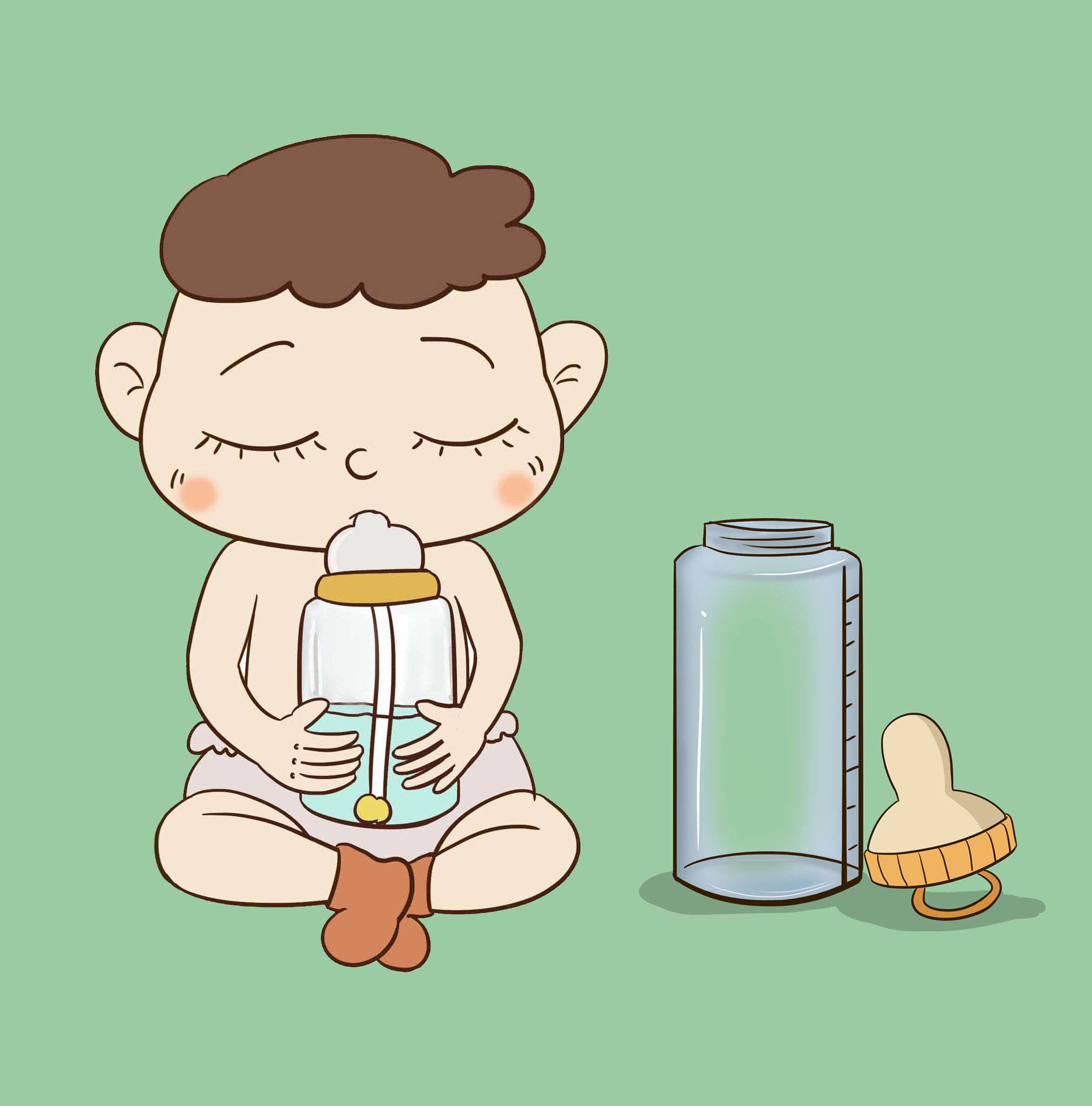 冬天干燥,宝宝还不爱喝水咋办,别发愁看这里