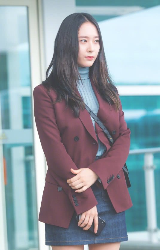 郑秀晶|长靴|裙子_新浪新闻