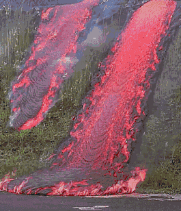 感谢摄影师火山喷射太壮观了太难得一见了