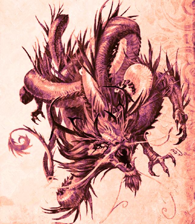 海贼王官方资料:尾田在笔记中构思凯多重要部下,日本新幻兽蜃龙