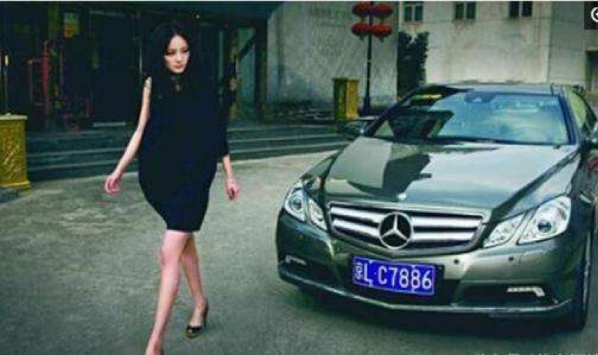 女神如杨幂低调车内的高调生活