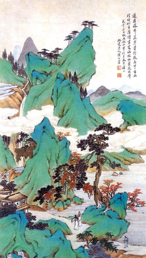 国画百年-经典山水画,值得收藏!