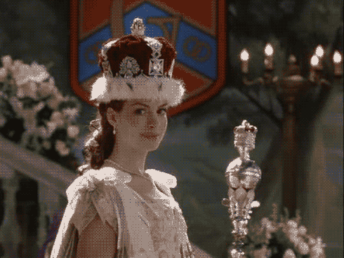 即君主在加冕仪式上用的王冠.