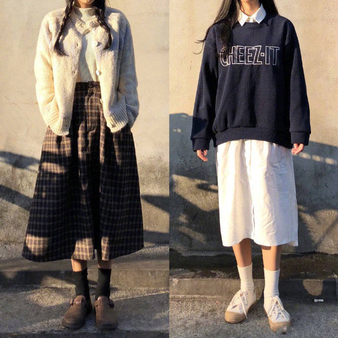 27套娇小女生的清纯学生风穿搭,重回青春活力四射