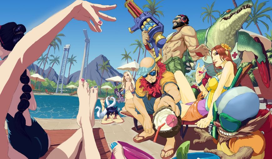 英雄联盟:3套最适合开黑的皮肤,一套特效足够,一套膜拜土豪