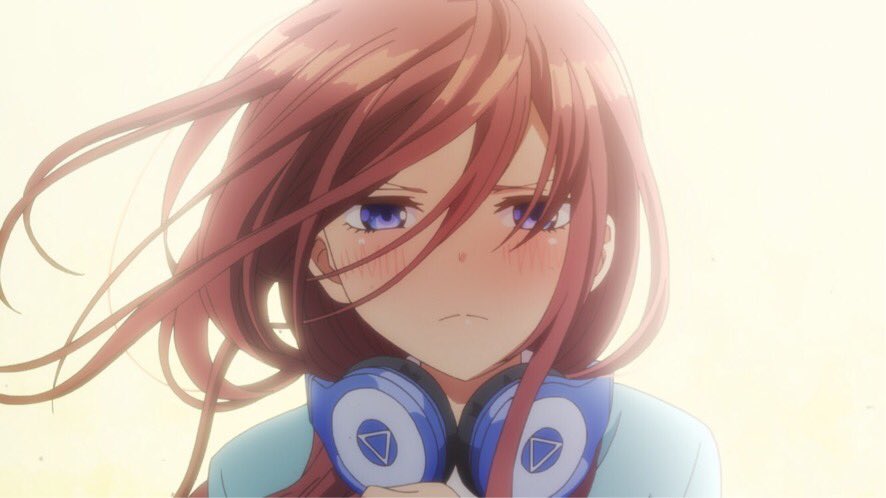 三玖说些什么,或者也可以对初音未来说些什么,毕竟今天是二等分的miku