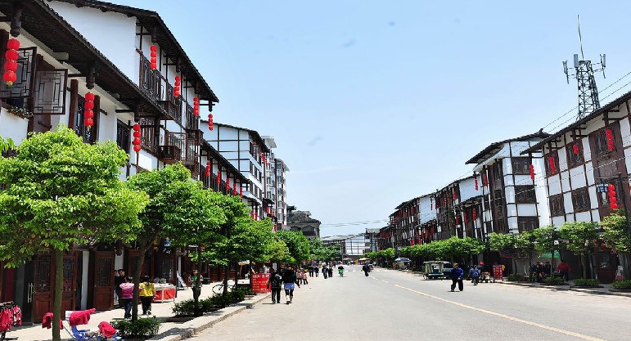 整个重庆有2个大观镇,一个属于南川,一个属于梁平